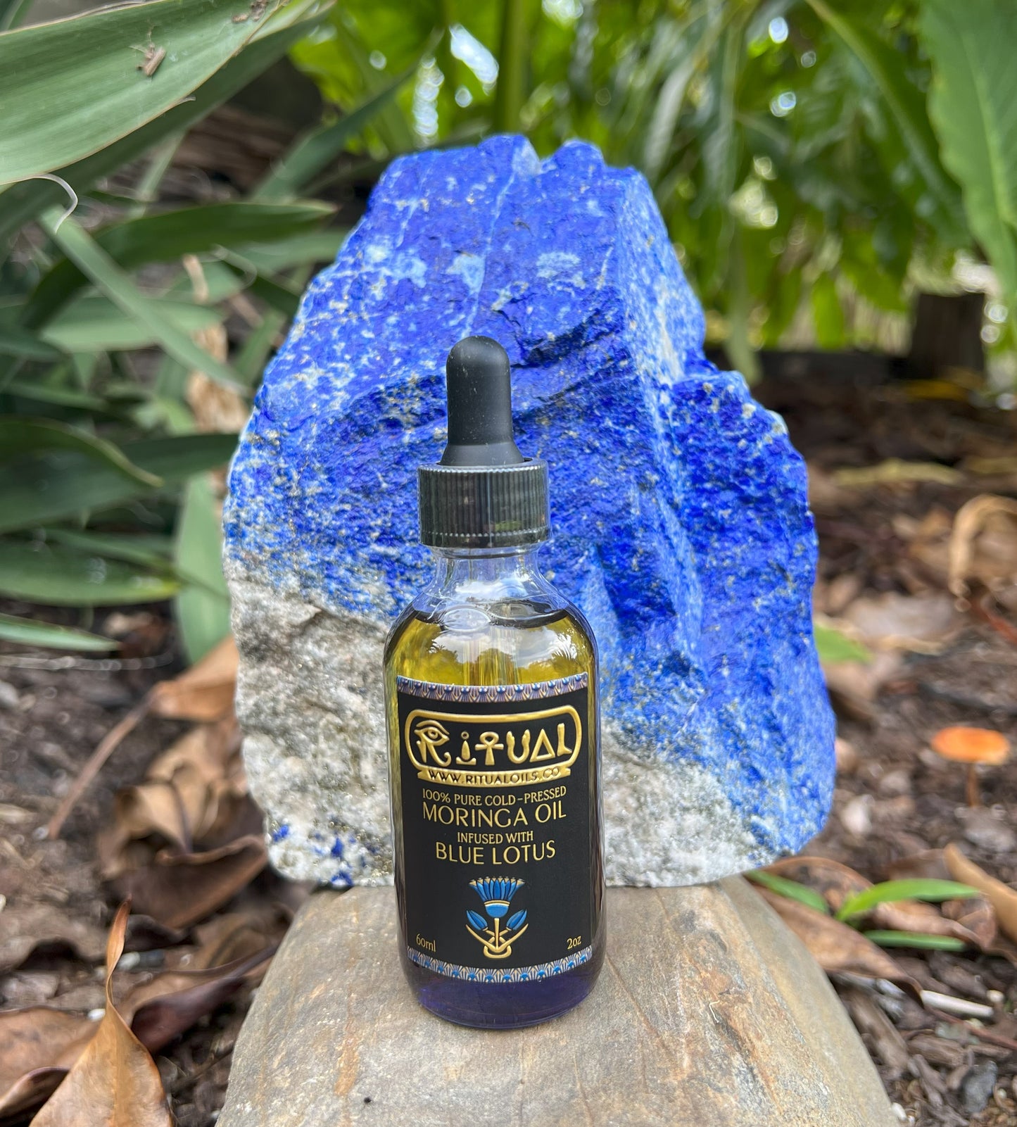 Ritual Oils - Moringa Oil Infused with Blue Lotus