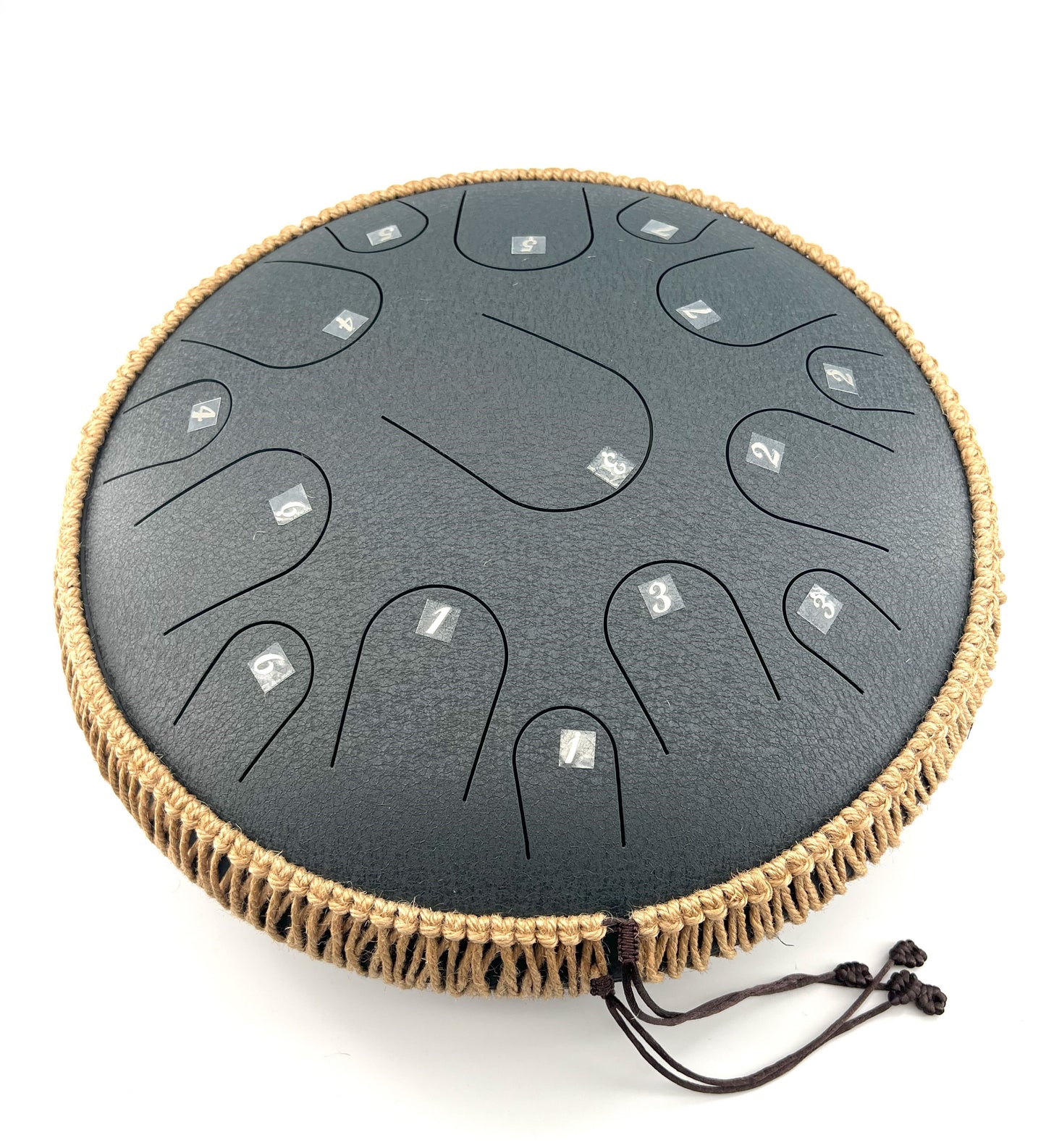 Hluru Steel Tongue Drum 14" 15-Note D Major