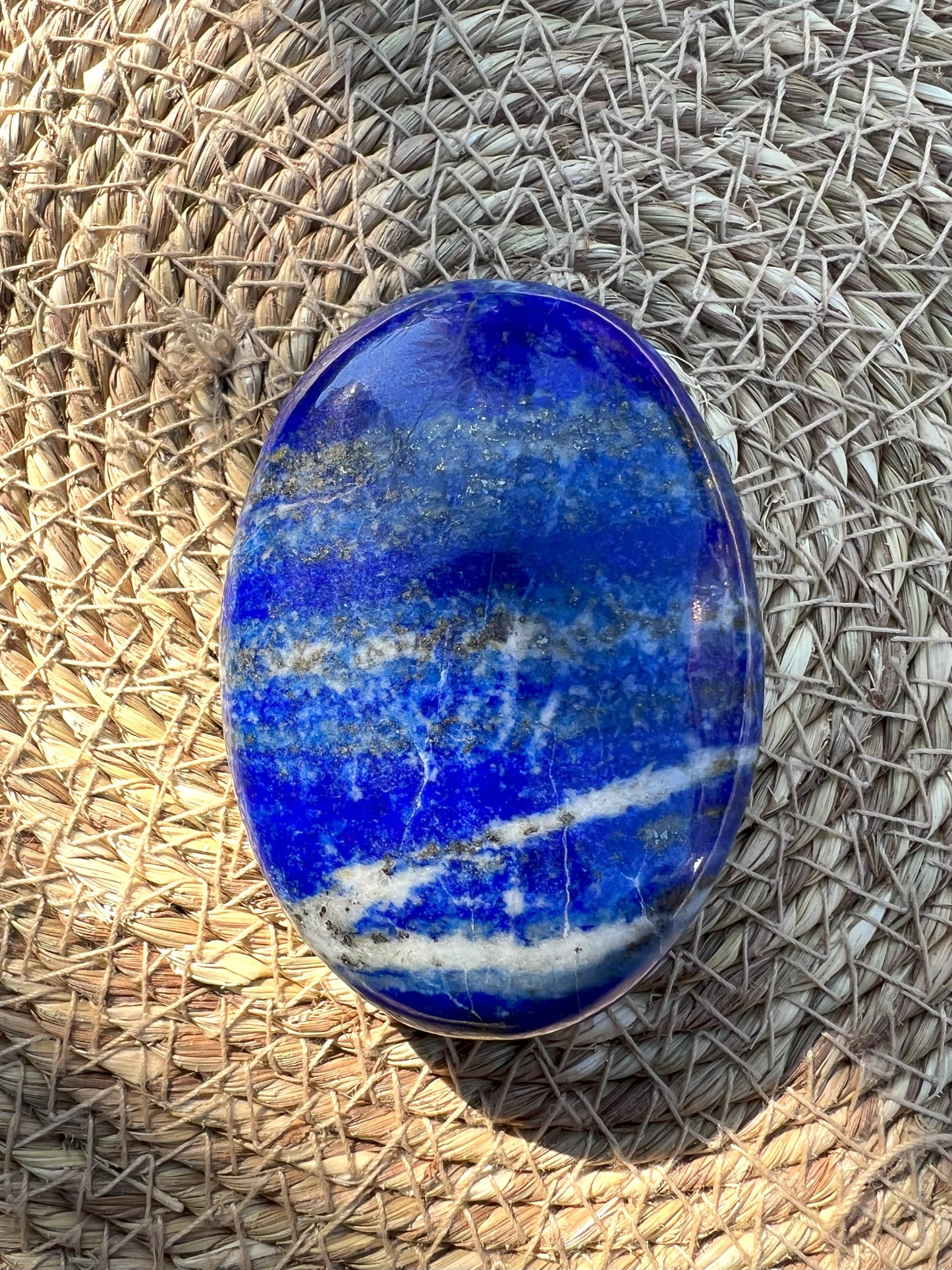 Lapis Lazuli Palmstone - 1