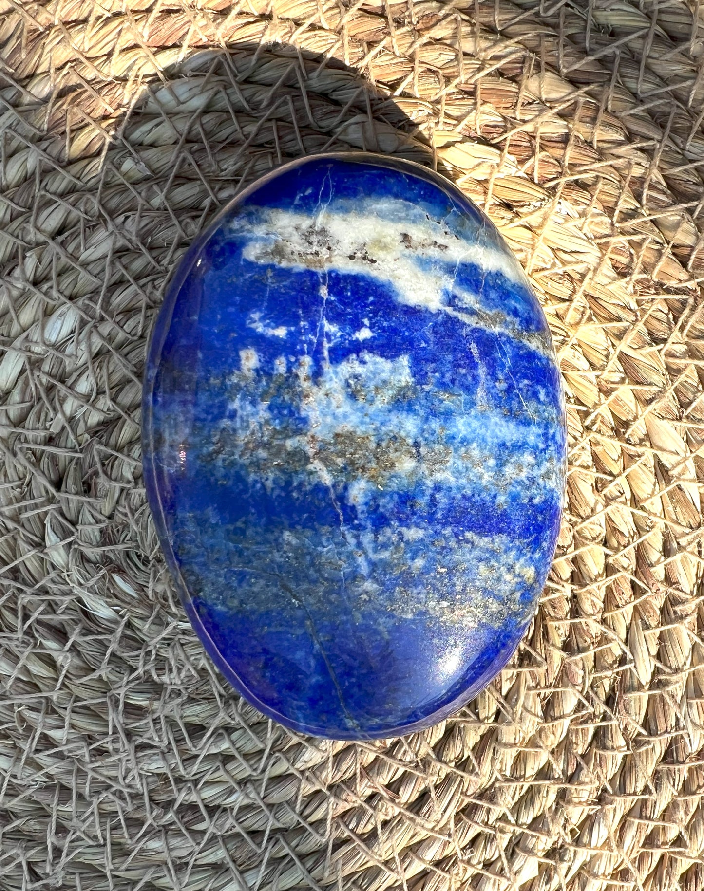 Lapis Lazuli Palmstone - 1