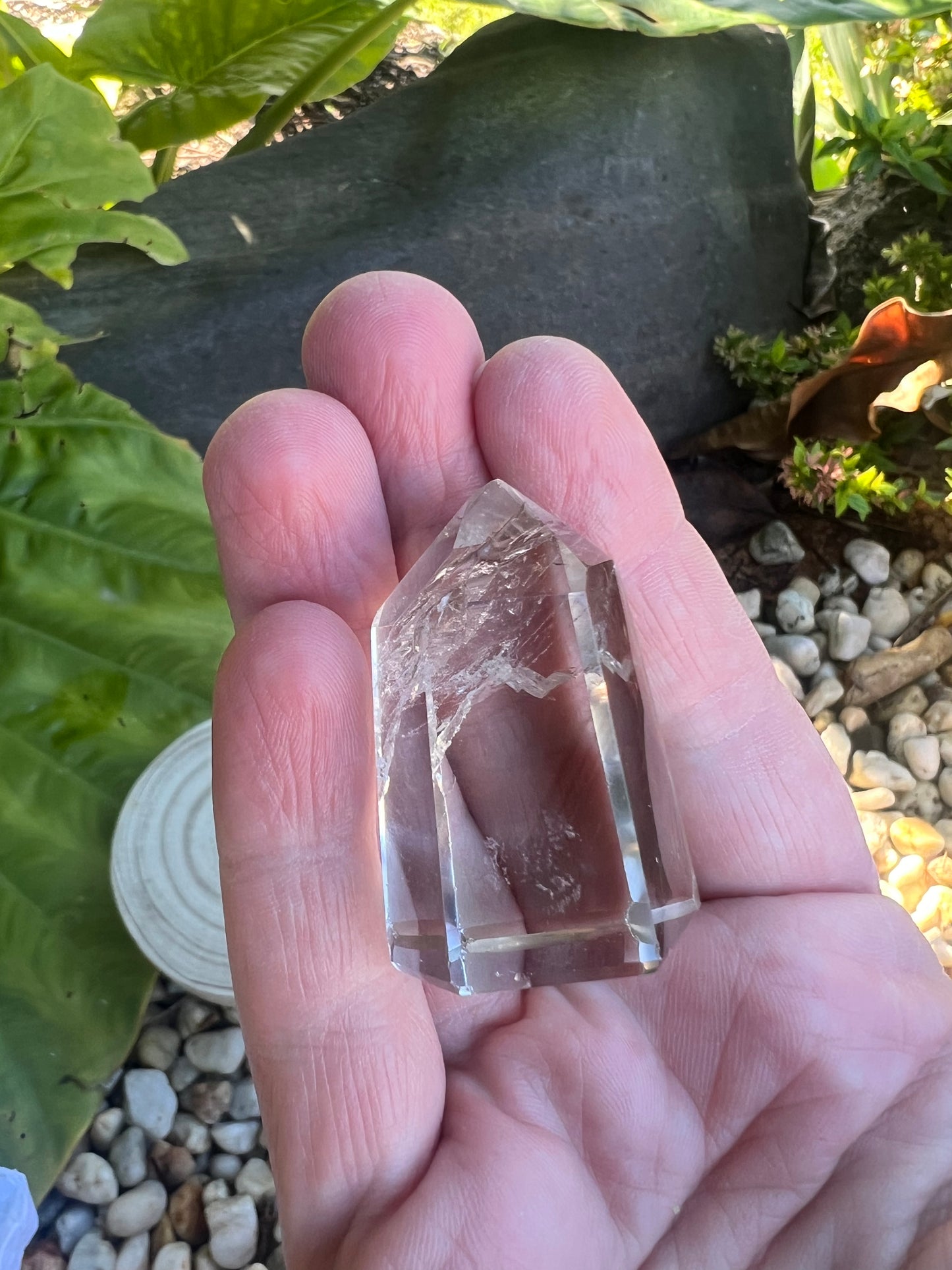 Clear Quartz Point 1